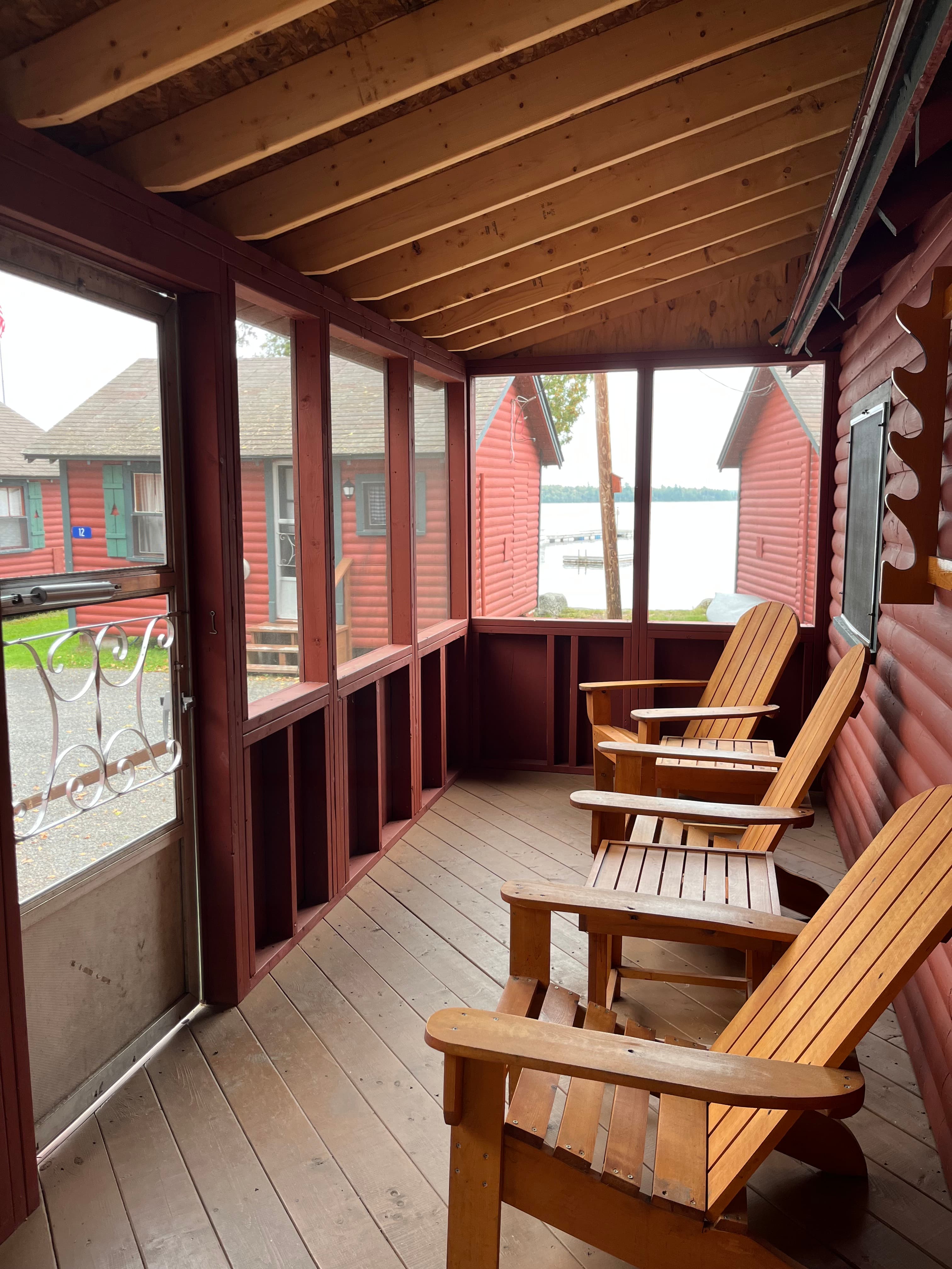 cabin 11 porch