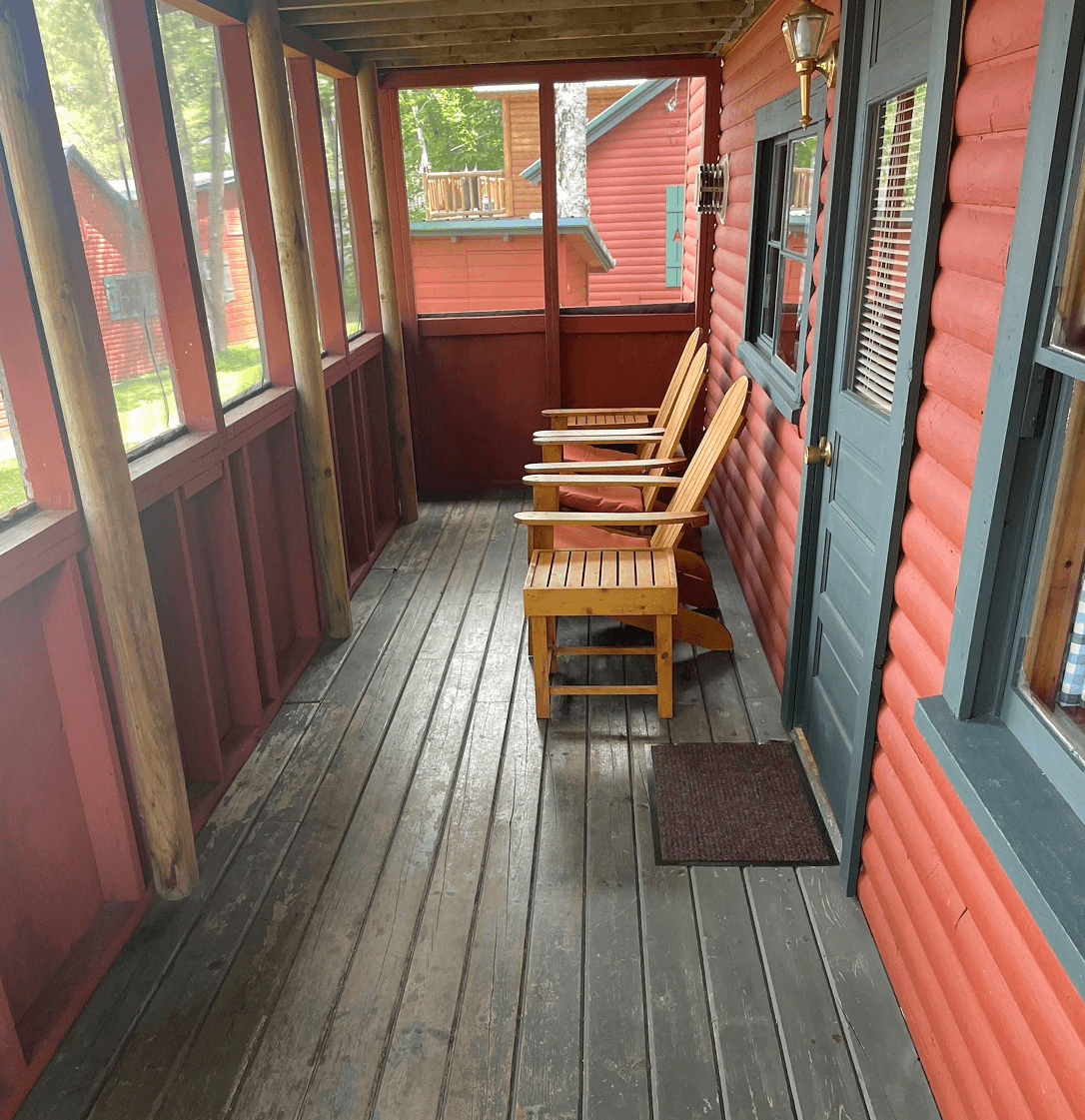 Cabin 144 Interior Porch