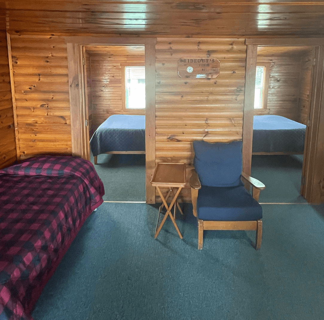 cabin 7 interior beds